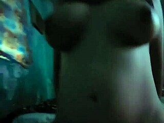 wanna see these huge natural latina tits bounce cowgirl while she moans for milkshots hiding from nosy neighbors?