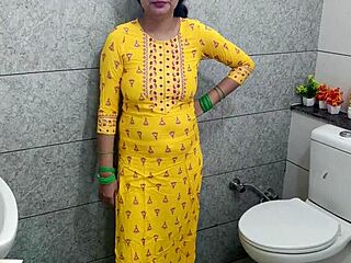 Indian Stepmom Fucked Hard By Stepsons Cock In Bathroom!