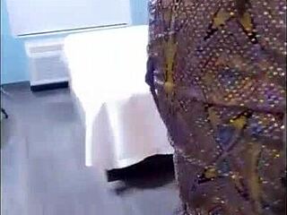 mama africa's juicy black pussy grinds against mama colombiana's wet venezuelan folds in steamy lesbian play