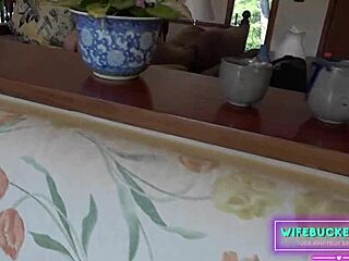 found my step-sister fucking her husband on sofa got so wet