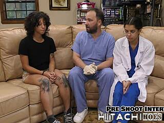 hey cum to bed with me nicole luva spreads hairy pussy for vibrator fun