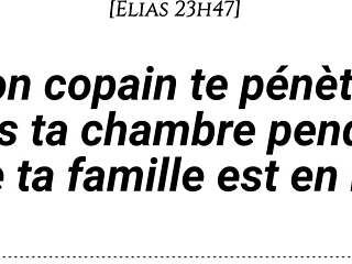 Your Boyfriend Fucks You Silently Downstairs Risky Family Moans