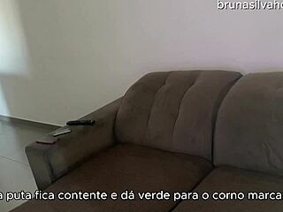 Wife anally wrecked while hubby works! Bruna Silva!