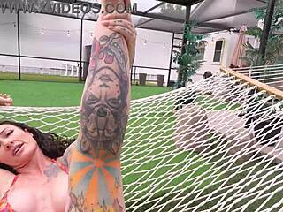 Stepson lotioned my tatts n fucked me