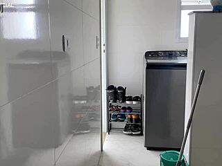 that brazilian maid's juicy big ass makes my cock throb every time she bends over