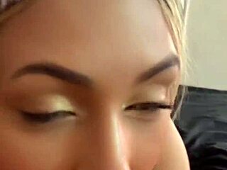 18YO Petite Blonde Latina Rides Monster Cock POV Rimjob Doggy Cumshot