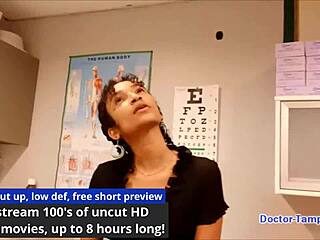 Dr Tampa's humiliating latex-gloved university entrance exam probes miss mars' big ass backstage