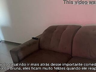 Wife anally wrecked while hubby works! Bruna Silva!