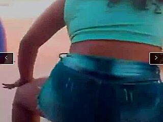 damn that vagabunda shakes funk short wedged deep in her juicy ass