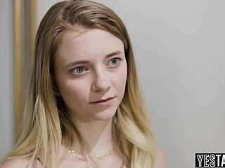 Mature Stepdad COMFORTS Petite 18+ Teen With BIG DICK