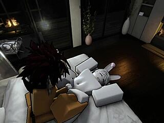 ride my cock harder you sexy roblox bunny femboy slut