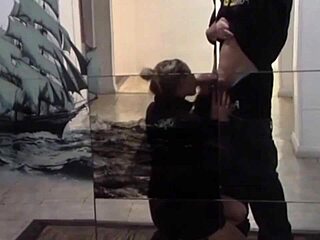 Flashing tits for public BJ Vegas!