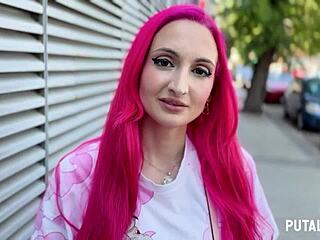 putalocura catches busty geeky victoria arias for super hot tetona balloon contest