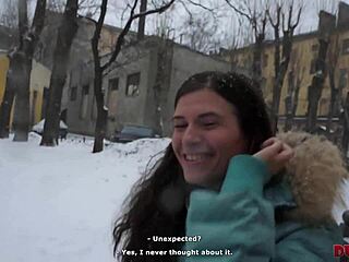 Skinny Russian Teen Refuses Agent Fuck in Full Interview Video