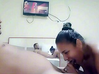 leaked amateur lovers creampie cheating housewife raw suck fuck no condom juicy pussy orgasm!