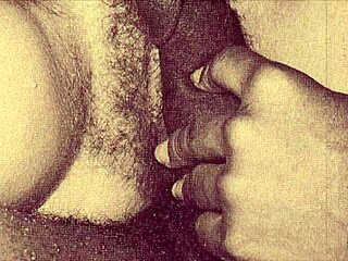 vintage london interracial taboo shows hairy pussy taking black cock