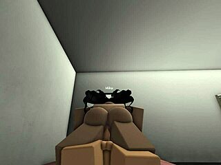 me and my wife getting freaky with some hot ass and pussy action in roblox 😈🍑💦