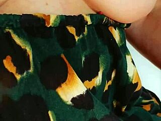 Mature blonde cougar spreads shaved huge pussy lips flashing big clit closeup