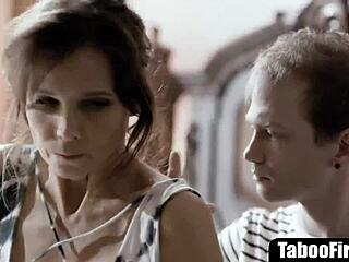 step-sons cheer depressed stepmom with rough dp