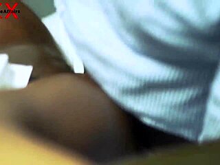 horny ebony students bend over big tits head teacher for double vaginal pounding