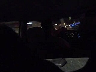 angie moans loud during candid car creampie blowjob ride?