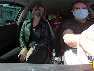 katharine madrid hops in ted 28 car for tony tigrao public brazilian outdoor fuck