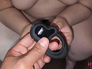 my asshole destroyed n loaded with cum from vibrating cock ring clit stimulator!!