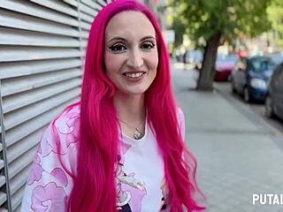 putalocura catches busty geeky victoria arias for super hot tetona balloon contest