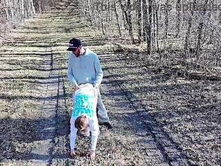 Drone Watches Us Fuck Curvy Milf Wife Big Tits Monster Cock Outdoors