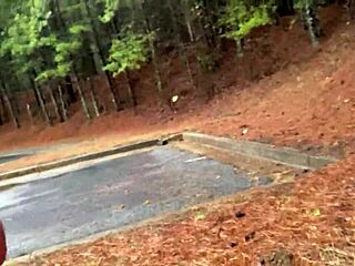 clitlicker662 flashes hairy pussy outdoors in forest update 32 img 1340