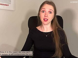 Taste REJECTION! Ruined ORGASM in Glass CEI Humiliation!!