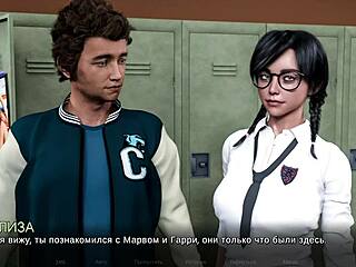 hey check this wild threesome with bound redhead taking huge cocks deep