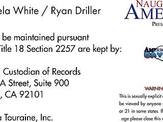 Aussie Angela White's Big Tits Milk Out – Naughty America Style!