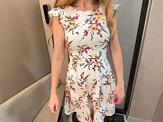 Wife's Best Friend Creampies Tight Russian Pussy at Work