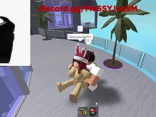 Furry Christmas bunny girl with big ass gets fucked hard after blowjob.