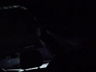 angie moans loud during candid car creampie blowjob ride?