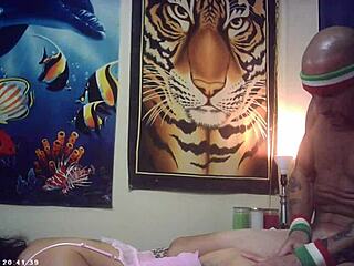 behind the scenes brunette first-timer glasses girl meets maxxx loadz for steamy sex