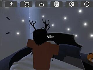 bound blonde slut roughed up in roblox condo hardcore