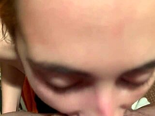 cousin leprichon chokes her sloppy throat till puking