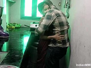 Wanna see this Indian couple fuck hard in kitchen?