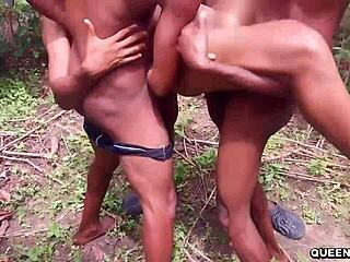 skinny party girls ride big cocks in real outdoor creampie orgy