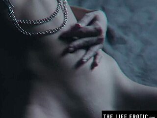 Desert Latina Brunette Fingers To Crazy Orgasm