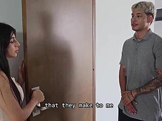 Jessica Osorio's Cuckold Wife RIDES Neighbor Danner Mendez COCK Wildly Home