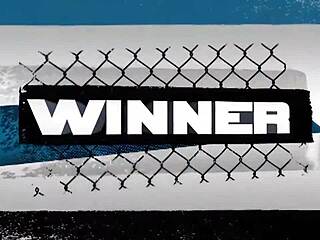 Flexible blonde Ally Kay legs wide for deepthroat doggy cum facial