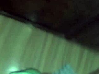simple quick anal creampie in kitchen