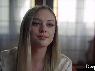 Gorgeous Amber Moore Craves Deep Uniform Action