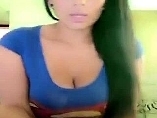 colombiana heats up crowd outdoors public fun