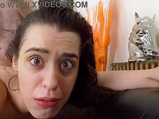 Briseida's anal piss throat wrecked like a total whore!