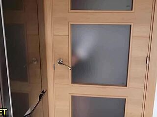 Blonde schoolgirl huge ass fucked hard by math teacher spanking!