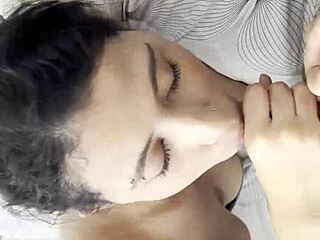 Shocked Awake by Neighbor's Cock Exploding Cum on Face